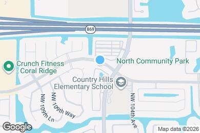 Map image of the property - 5514 NW 106th Dr