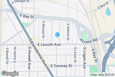 Map image of the property - 2249 S Woodward St