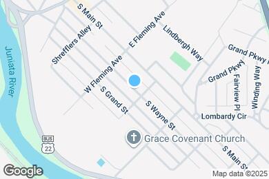 Map image of the property - 537 S Wayne St