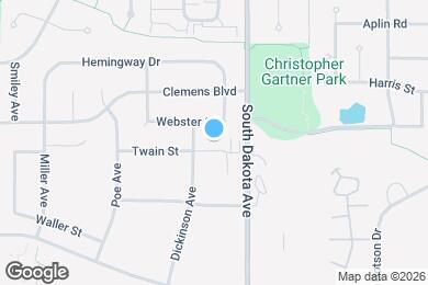 Map image of the property - 4541 Twain Cir