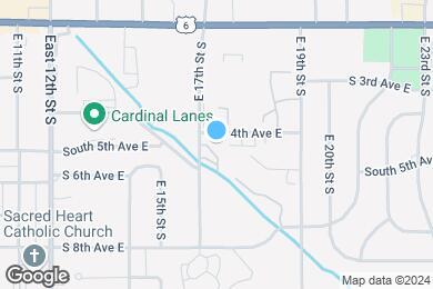 Map image of the property - Walnut Creek Apartments