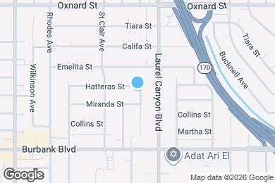 Map image of the property - 12136 Hatteras St