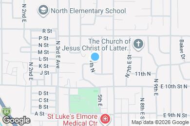 Map image of the property - 1110 Phelps Cir