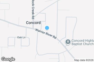 Map image of the property - 5659 Warrior River Rd