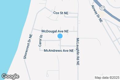 Map image of the property - 7618 McBeth Ln NE