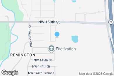 Map image of the property - 14912 Jefferson Ln
