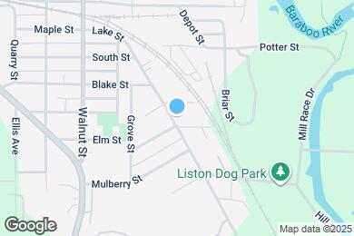 Map image of the property - 615 Lake St