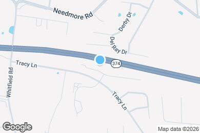 Map image of the property - 809 Oak Arbor Ct