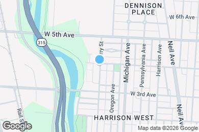 Map image of the property - 1247 Perry St