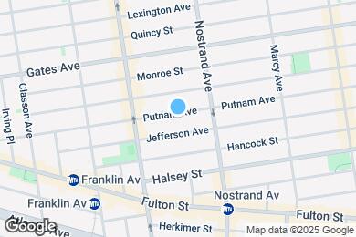 Map image of the property - 232A Putnam Ave