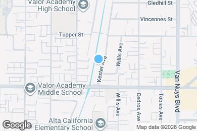Map image of the property - 9149 Kester Ave