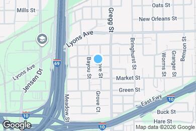 Map image of the property - 3217 Stonewall St