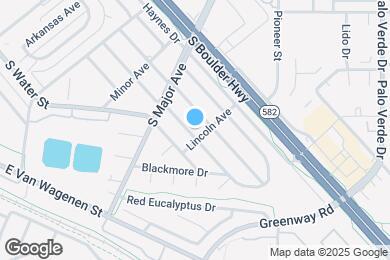 Map image of the property - 581 National St