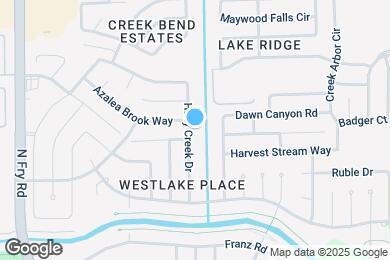 Map image of the property - 2730 Hazy Creek Dr