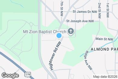 Map image of the property - 1006 Hightower Rd NW
