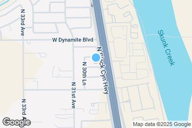 Map image of the property - 3008 W Running Deer Trl