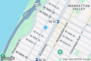 Map image of the property - WEST END AVENUE