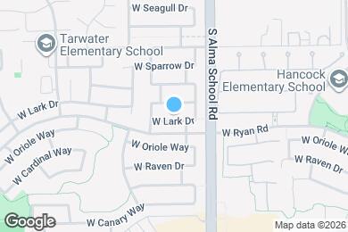 Map image of the property - 1130 W Lark Dr