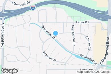 Map image of the property - 9139 Wrenwood Ln