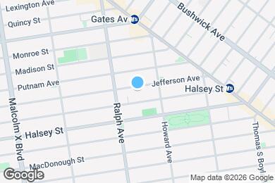 Map image of the property - Room in Shared 3 bed/1 bath home in Bedford-Stuyvesant