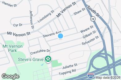 Map image of the property - 128 Weare St