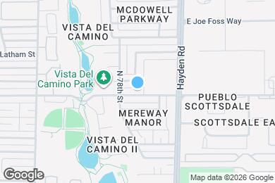 Map image of the property - 7826 E Roosevelt St