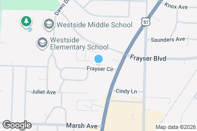 Map image of the property - 942 Frayser Cir
