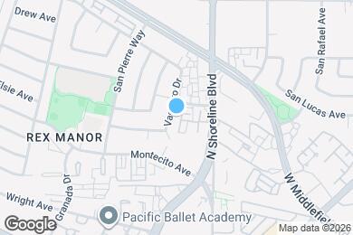 Map image of the property - 737 Vaquero Dr