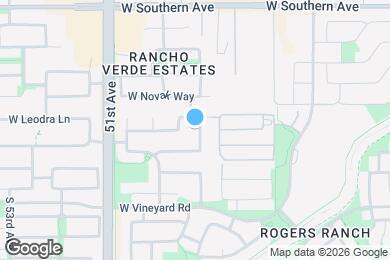 Map image of the property - 6418 S 49th Dr