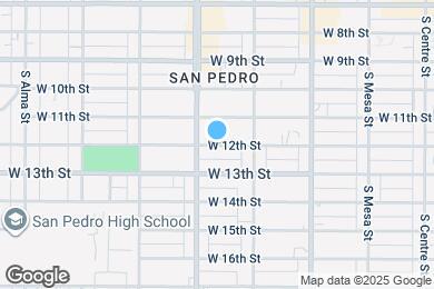 Map image of the property - 664 W 12th St
