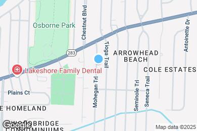Map image of the property - 997 Mohegan Trl