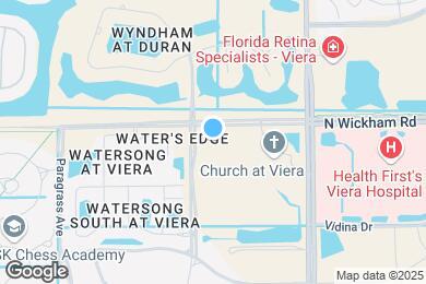 Map image of the property - Venue at Viera Senior Living