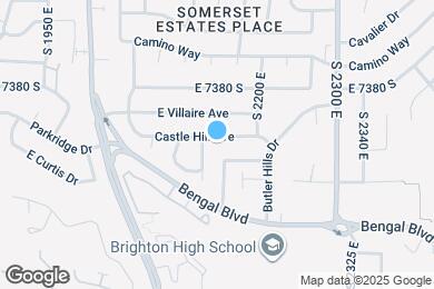 Map image of the property - 2154 E Castle Hill Ave