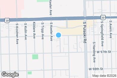 Map image of the property - 9606 Kedvale Ave