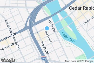 Map image of the property - 245 Kingston Cedar Rapids