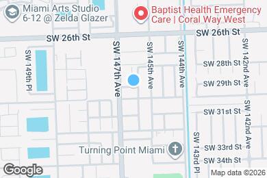 Map image of the property - 14522 SW 29th Ter