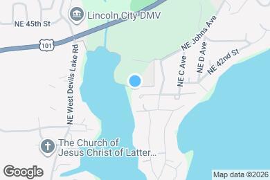 Map image of the property - 3449 NE 40th Ct