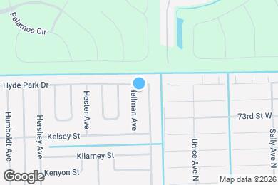 Map image of the property - 6148 Hellman Ave