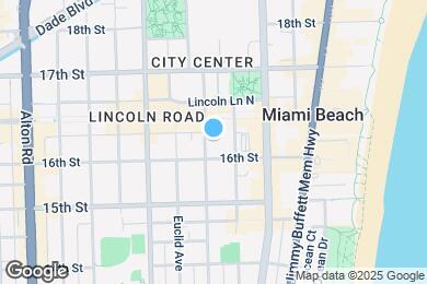 Map image of the property - 1615 Pennsylvania Ave