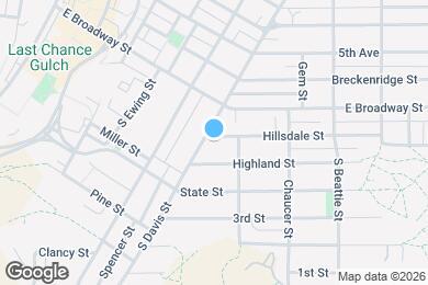 Map image of the property - 505 Hillsdale St