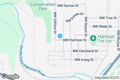 Map image of the property - 805 NW Clifford St