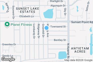 Map image of the property - 1860 Murray Ave