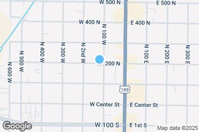 Map image of the property - 191 N 100 W