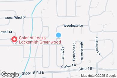 Map image of the property - 1315 Osprey Way