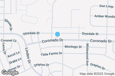 Map image of the property - 14638 Coronado Dr
