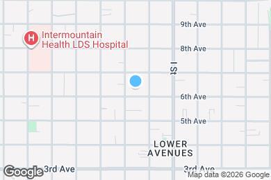 Map image of the property - 515 E 6th Ave