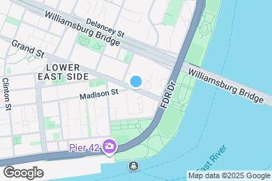 Map image of the property - 575 Grand St