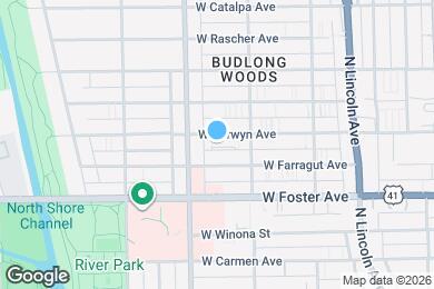 Map image of the property - 2733 W Berwyn Ave