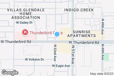 Map image of the property - 13807 N 52nd Ave