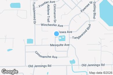 Map image of the property - 2796 Kiowa Ave